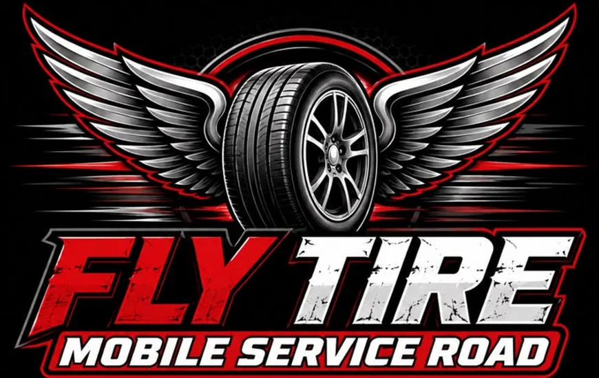 Fly Tire — Mobile Service Road